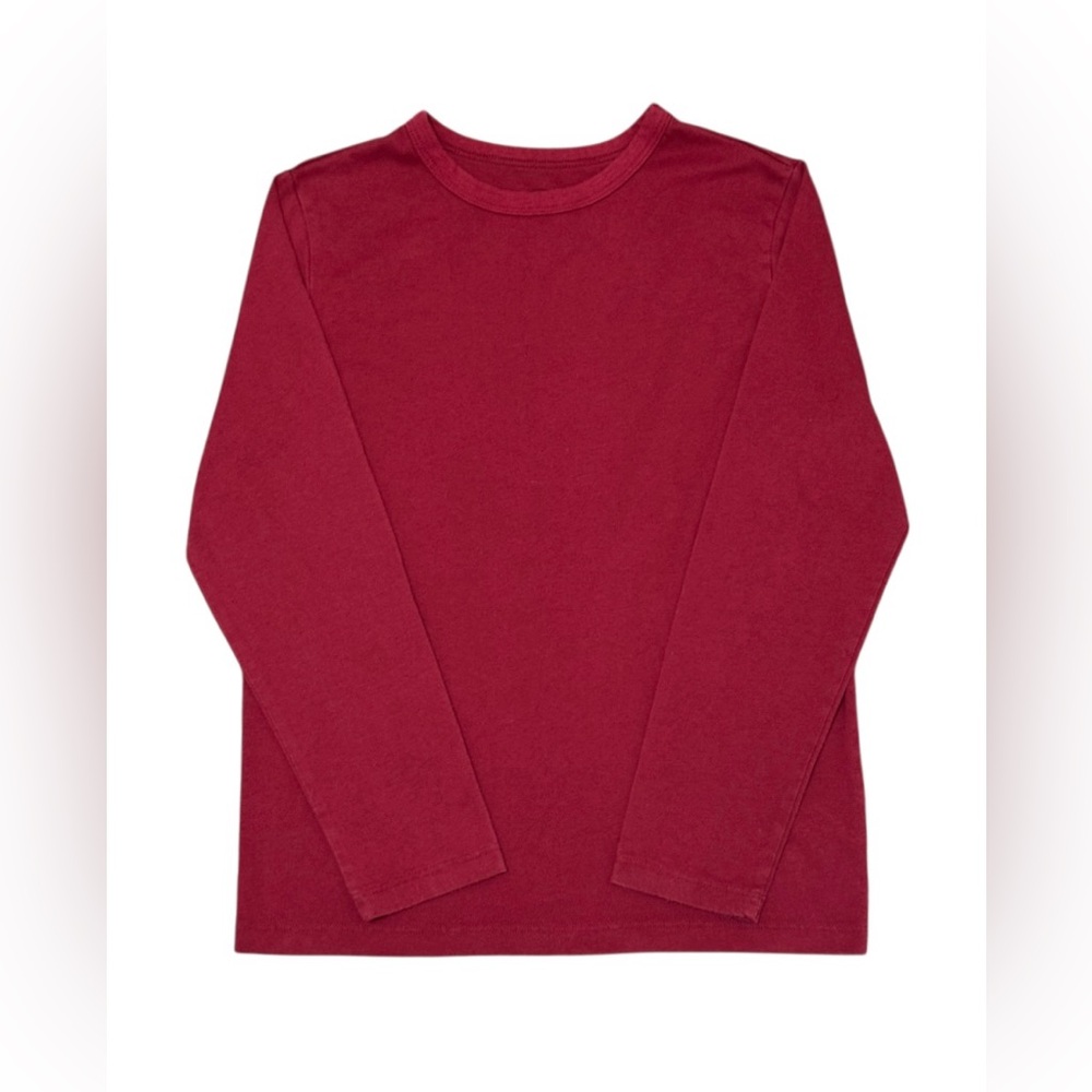 Wonder Nation, Boys' long-sleeved T-shirt, size 10/12, red T-shirt for kids
